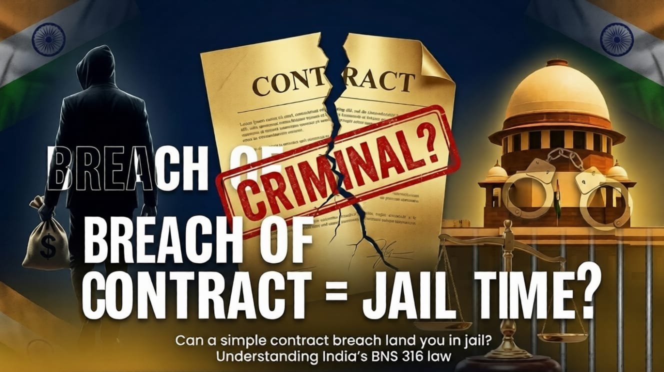 Can breach of contract be criminal?